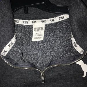 Victoria secret pink quarter zip xsmall