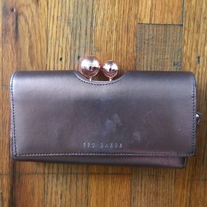 Ted Baker Rose Gold Wallet/Clutch