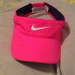 Nike hot pink visor