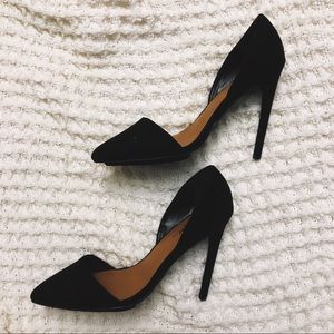 Nasty Gal Avenue D’Orsay Faux Suede Pumps - 8
