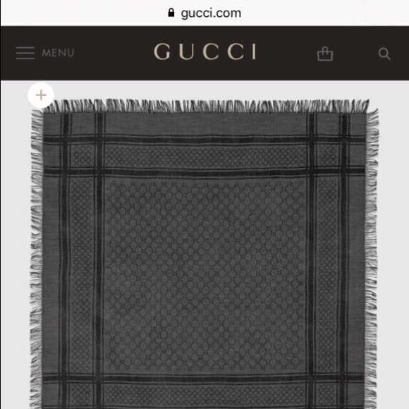 Gucci Scarf 100% Authentic Retail Price $470 - Picture 2 of 2