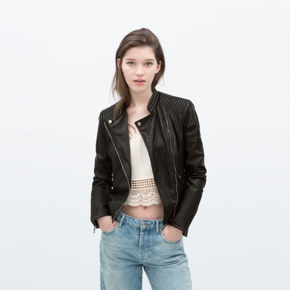 SOLD ZARA LEATHER JACKET