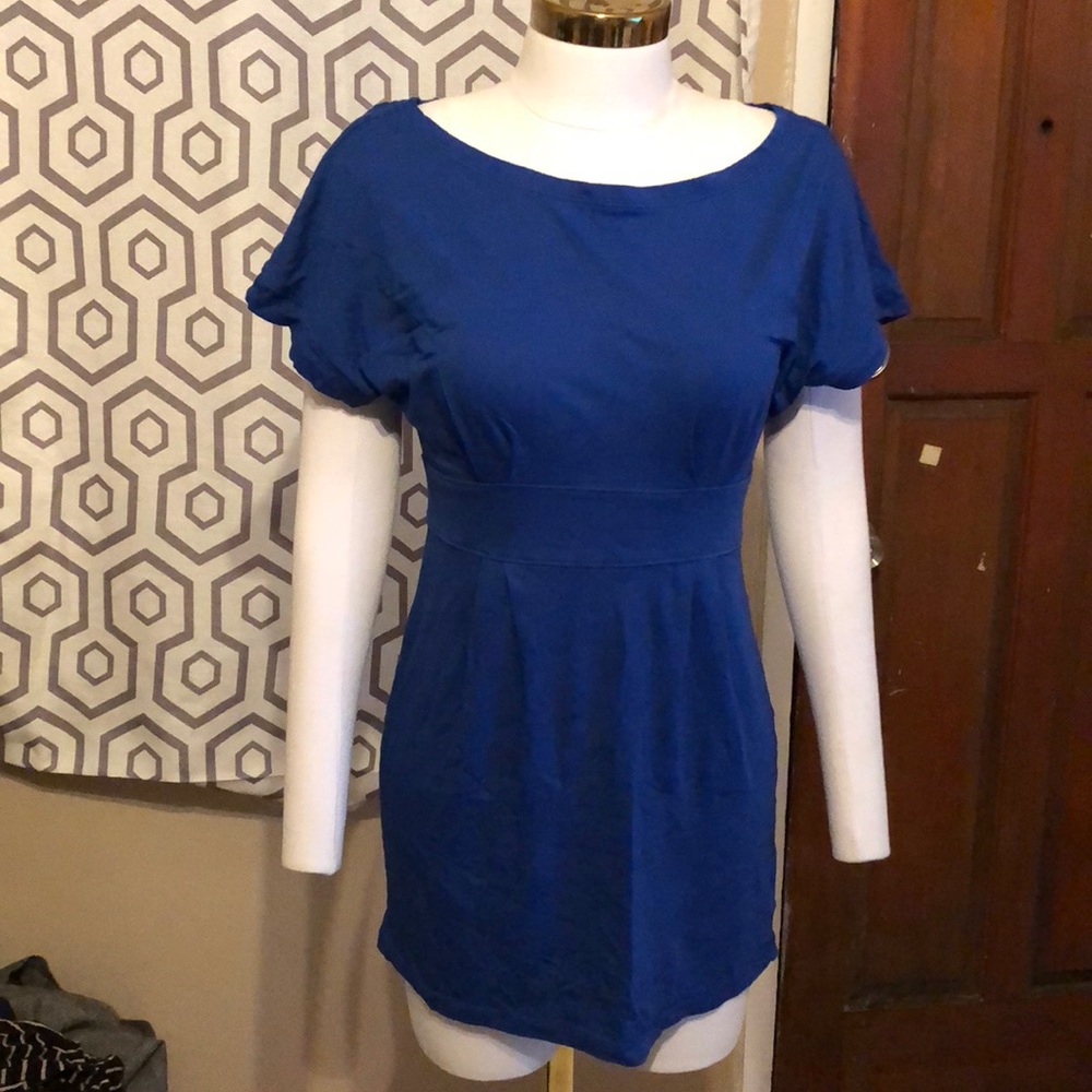 Blue dress