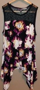 Vera Wang size L sleeveless top