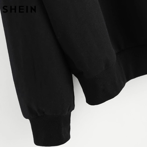 ✨Cat Lover Black & White Sweatshirt✨ - Picture 3 of 6