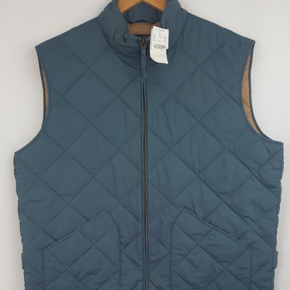 J. Crew Other - Mens J. Crew Authentic Quilted Jacket Vest XL New