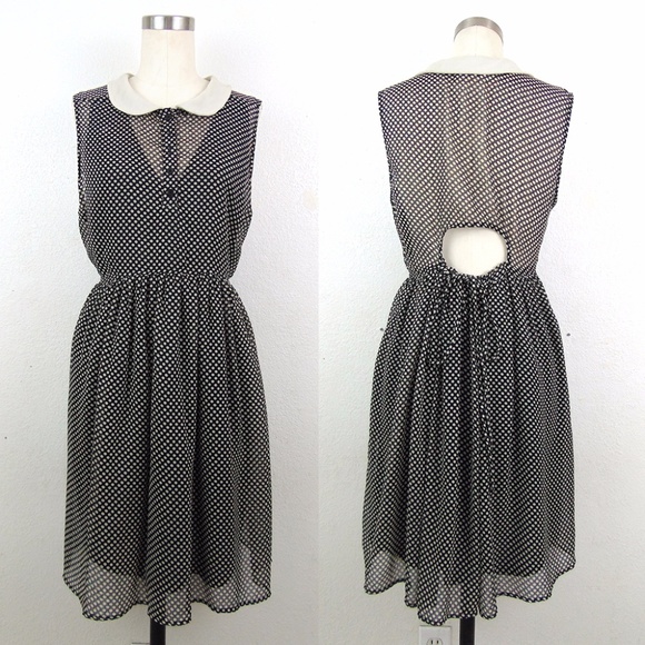 Urban Outfitters Dresses & Skirts - Coincidence & Chance Polka Dot High Waist Dress