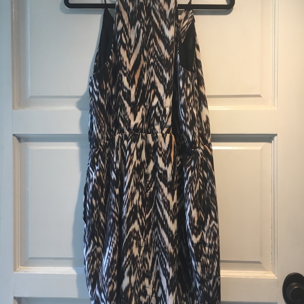 Greylin Rowan Silk Cross Front Dress - Picture 3 of 8
