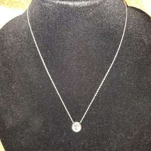 White house black market solitare necklace
