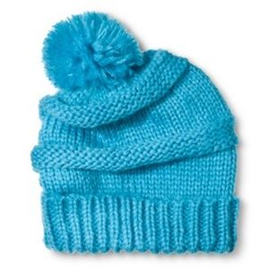 1 size fits all sky blue beanie!