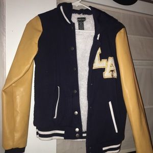 Wet seal letterman jacket