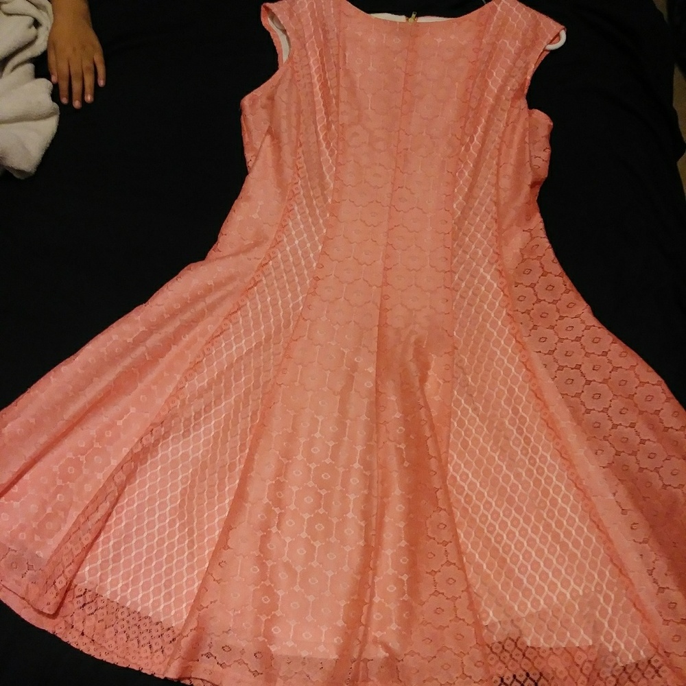 Ladies Peach colored dress