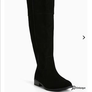 Torrid Genuine Suede KneeHigh Boots WideWidth&Calf
