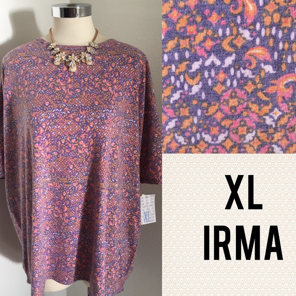 🎪 LuLaRoe Irma size XL 🎪