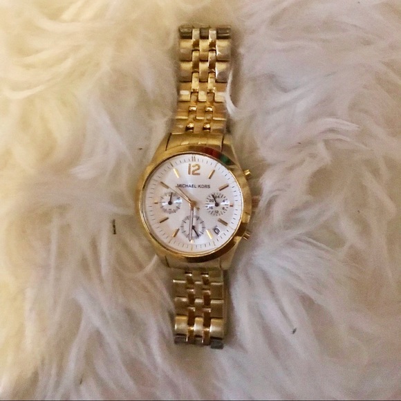 Gold Michael Kors Watch - Picture 1 of 4