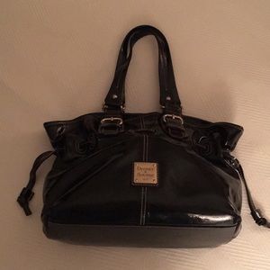 Dooney & Bourke Black Patent Satchel