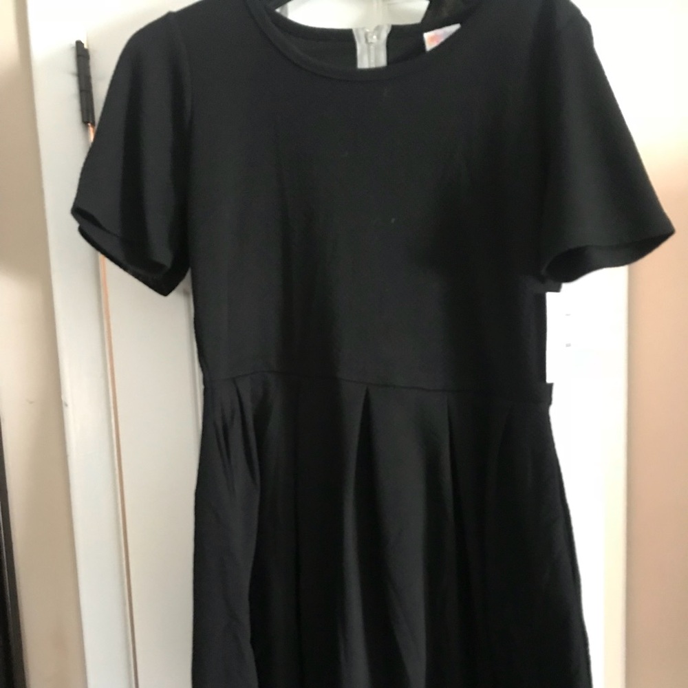 Lularoe Amelia Black Dress