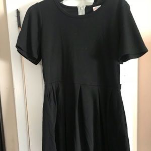 Lularoe Amelia Black Dress