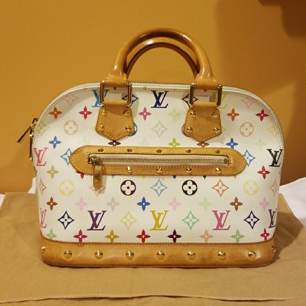 Authentic Louis Vuitton Alma Multicolor