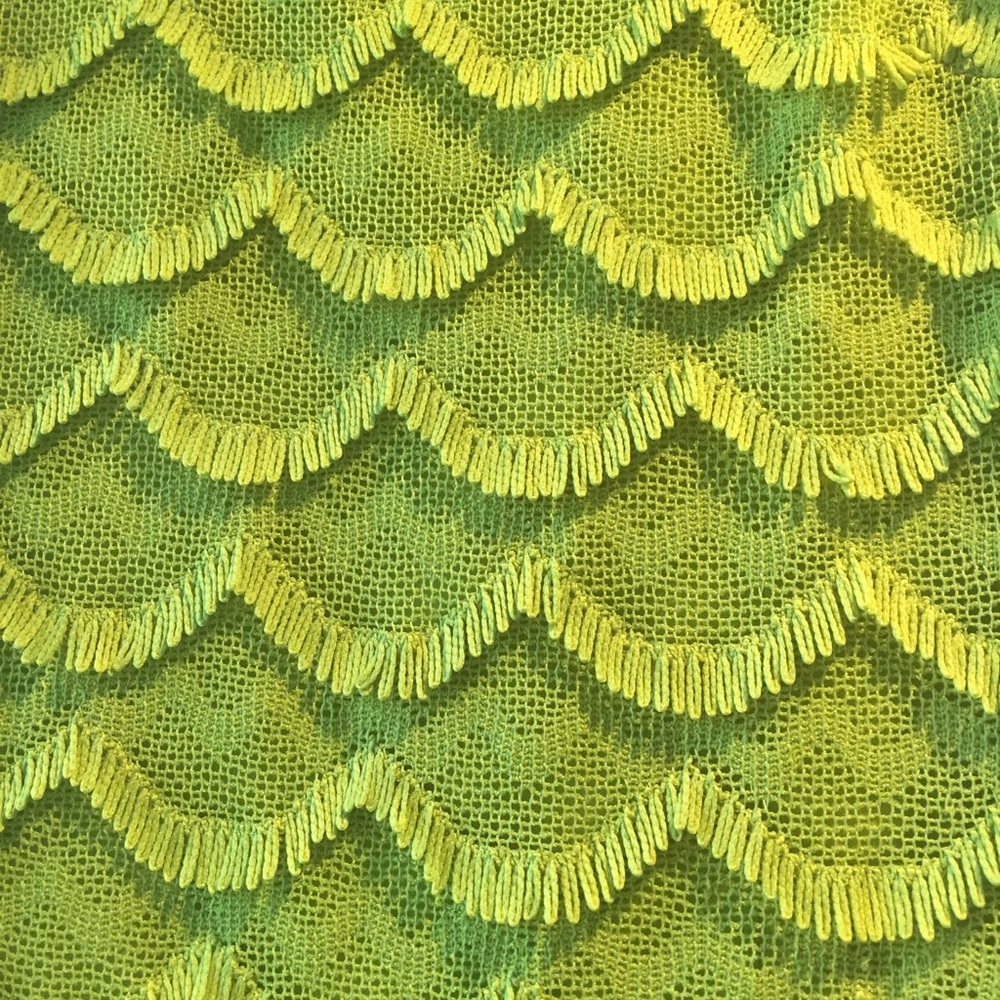 Guess Scallop Fringe Tiered Dress - Picture 5 of 8