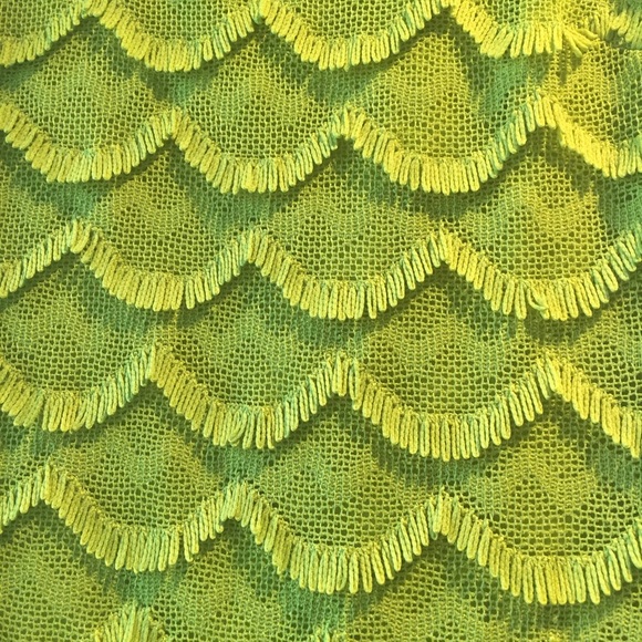 Guess Scallop Fringe Tiered Dress - Picture 5 of 8