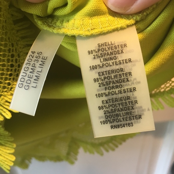 Guess Scallop Fringe Tiered Dress - Picture 7 of 8