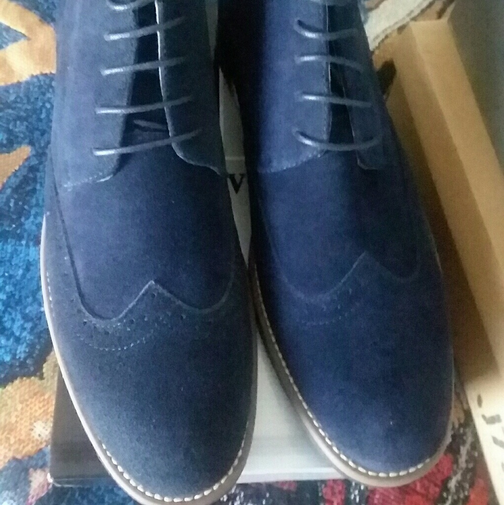 Blue Suede Boots