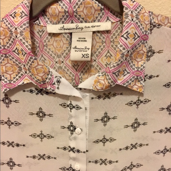 American Rag High-Low Top - Picture 3 of 7