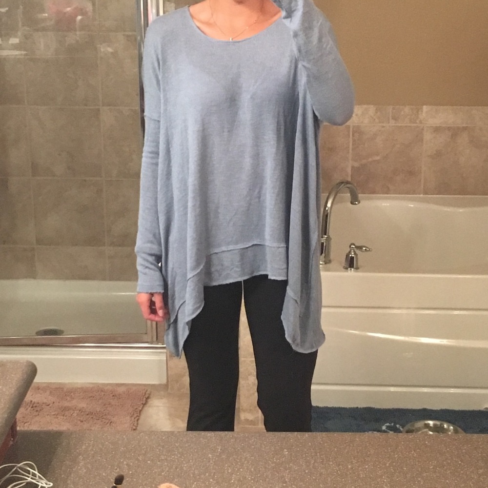 FREE PEOPLE: long sleeve w/ open back