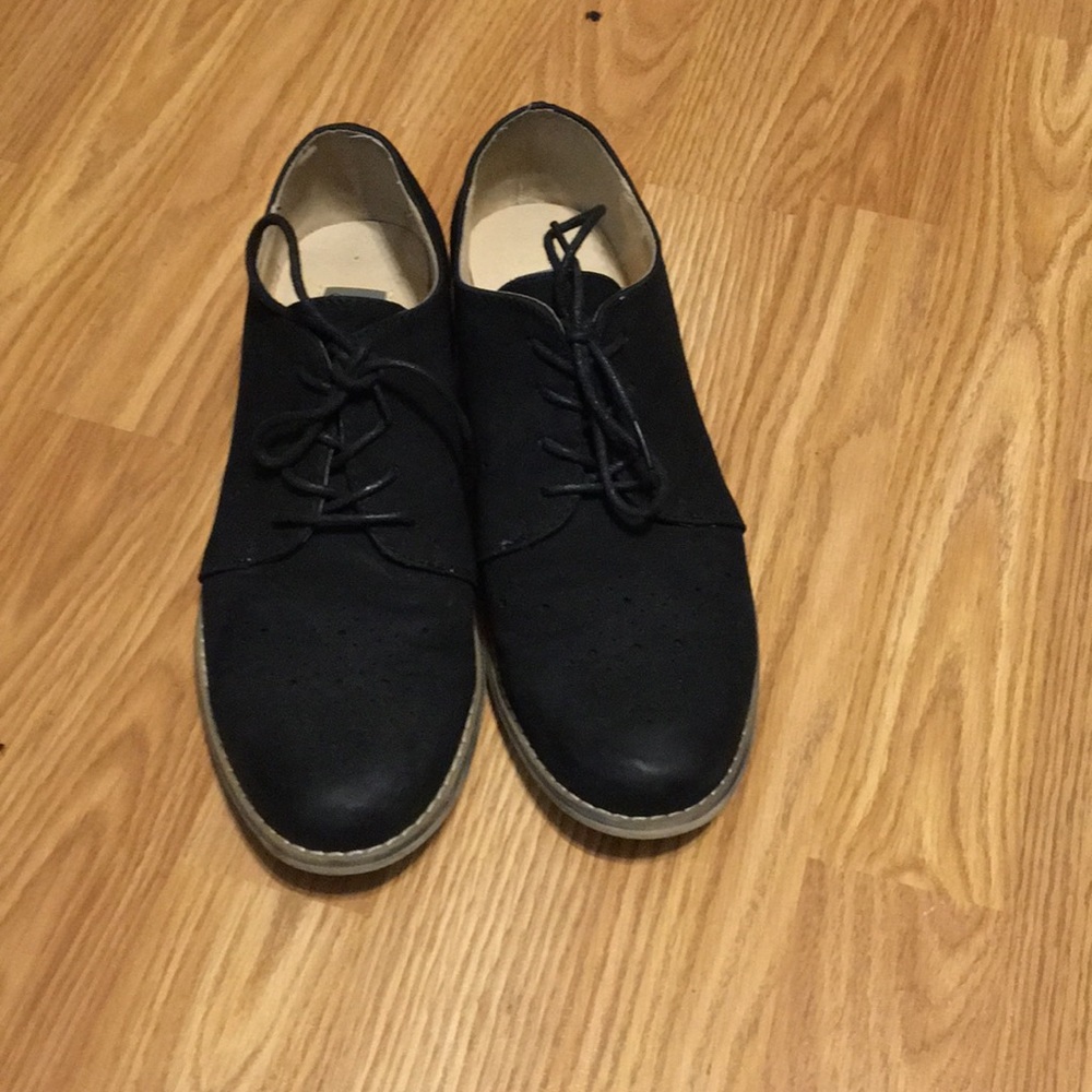 Black ankle boots