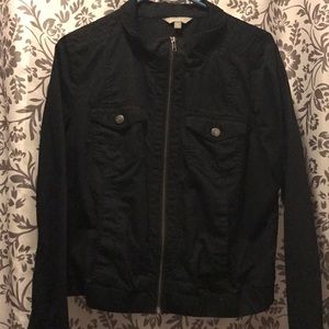 Nordstrom Rubbish Black Zip-Up Jacket