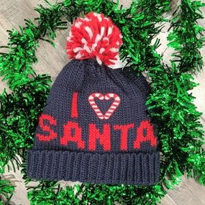 NWT "I ♥️ Santa" Beanie