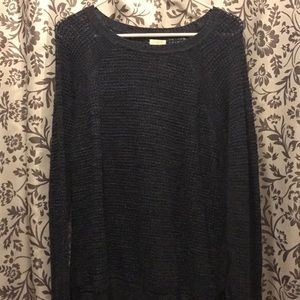 J.Crew Navy Blue Knit Sweater
