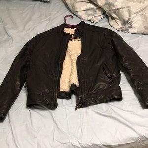 Leather jacket