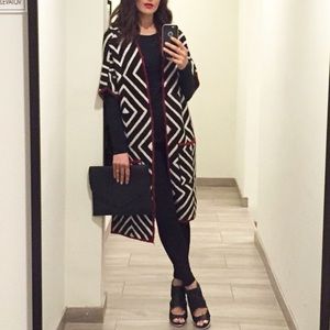 Zara oversized cardigan / poncho