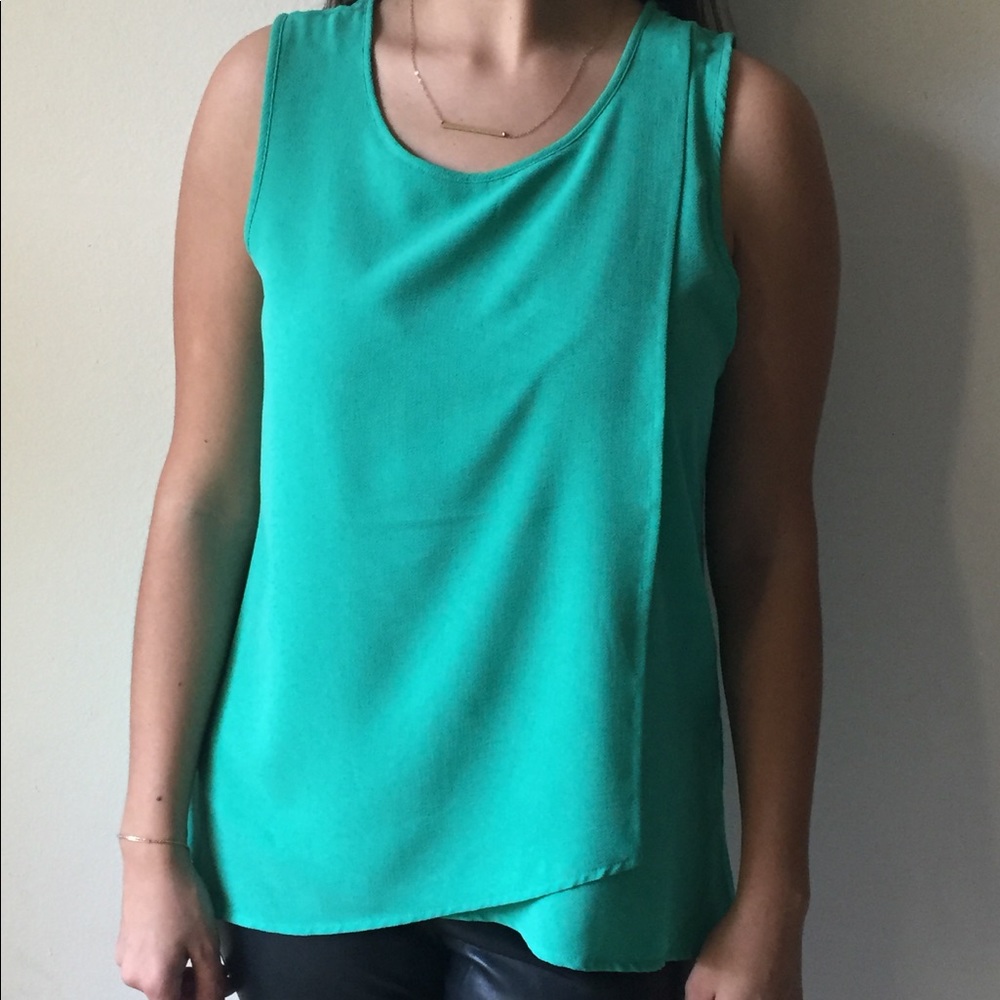 Turquoise Tank by BoBaeu size L NWT