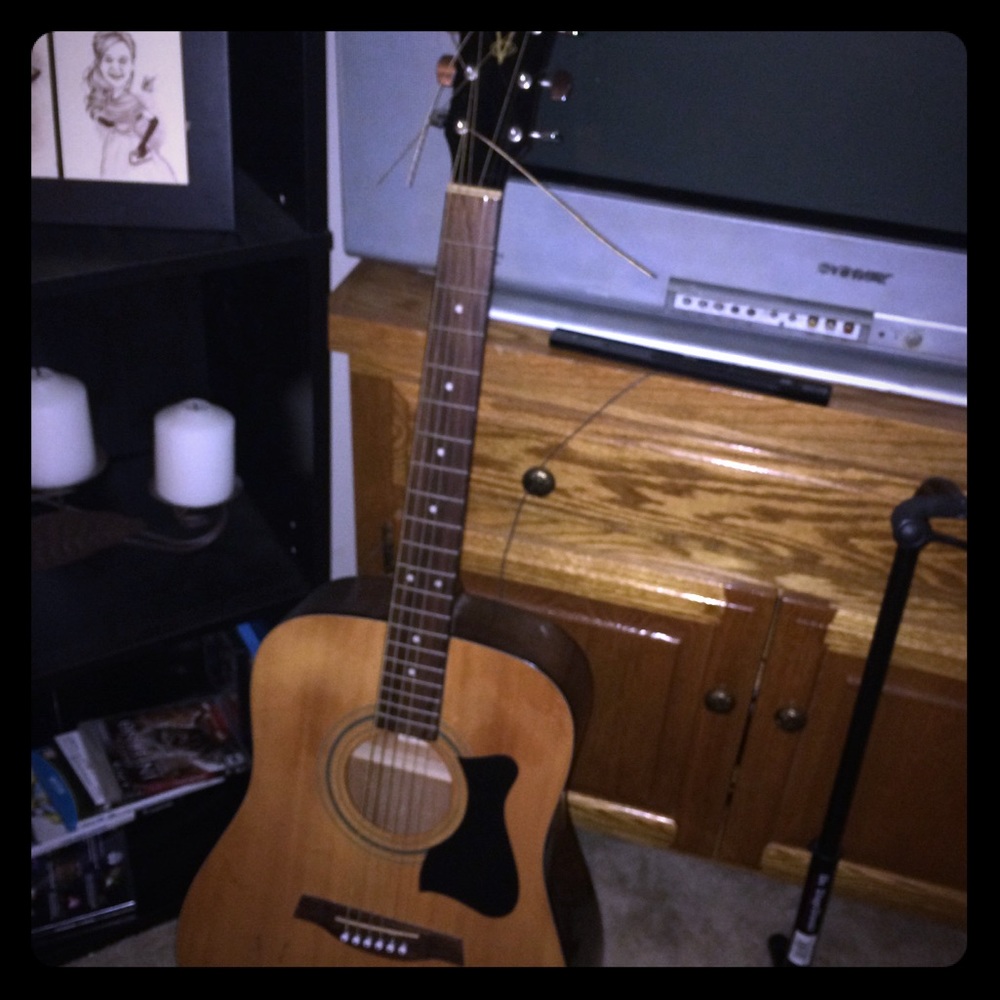 Ibanez acoustic guitar