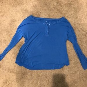 Blue shirt from American eagle