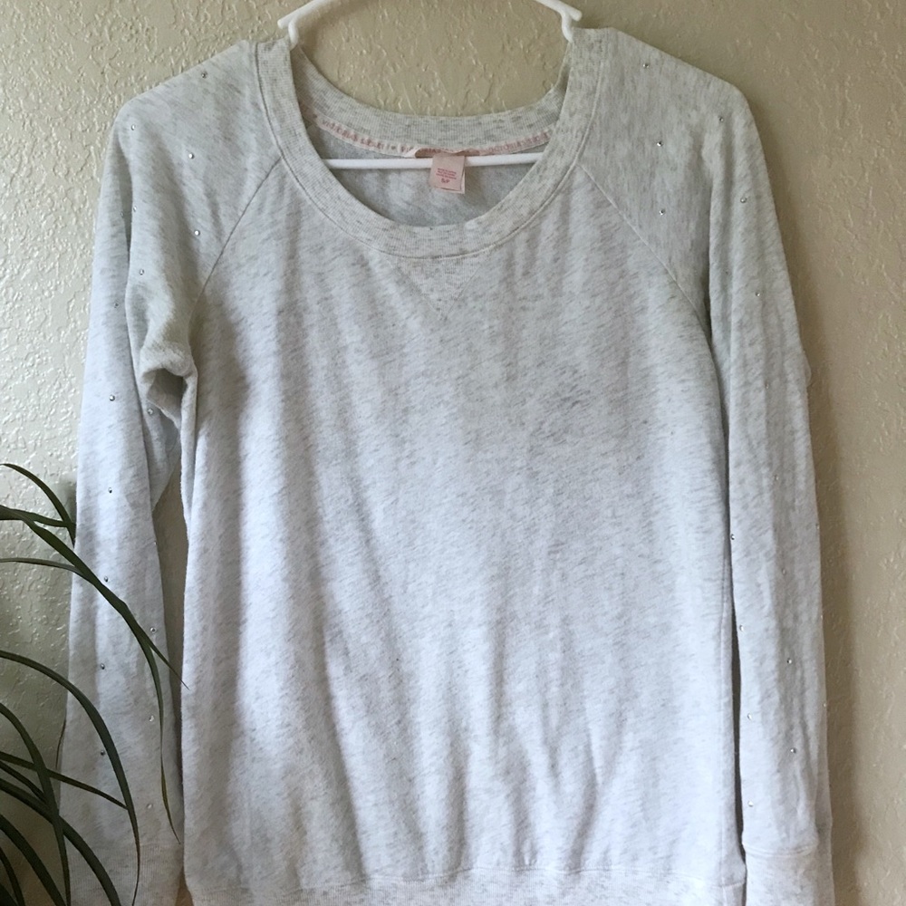 Victoria’s Secret Rhinestone Shoulder Longsleeve