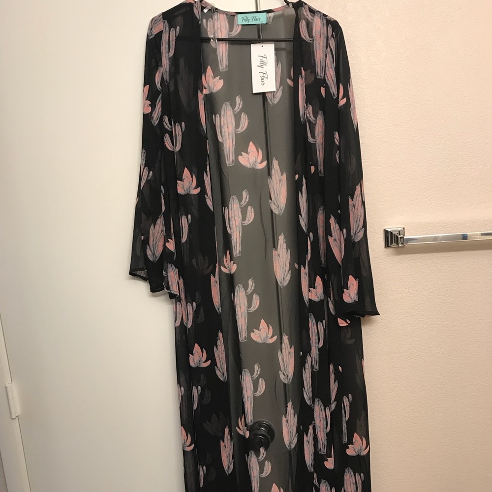 Filly Flair Long Cactus Duster - Small