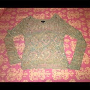 Open Knit Sweater