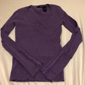 DKNY Purple sweater