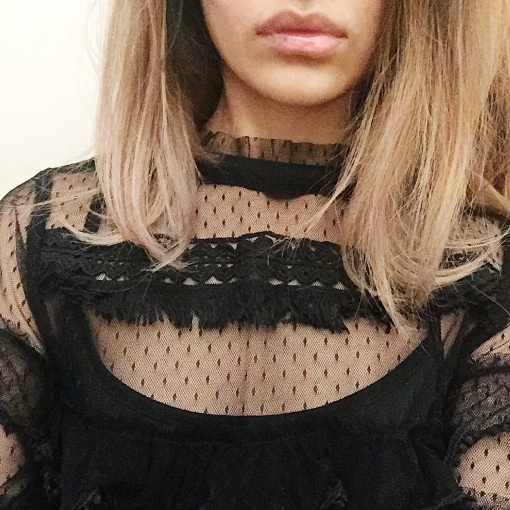Gothic Vintage Lace Top