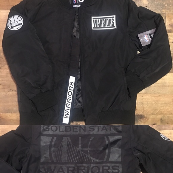 golden state warriors bomber jacket