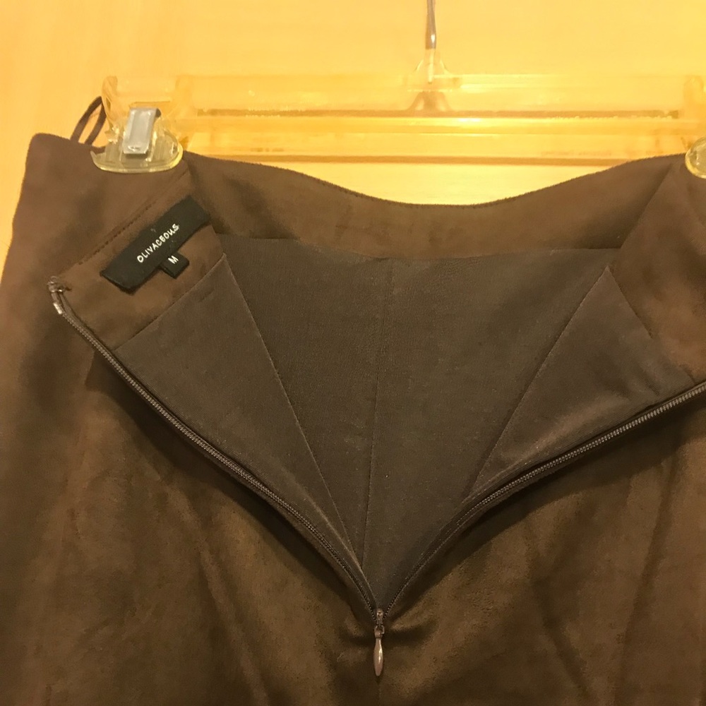 OLIVACEOUS SKIRT - Picture 4 of 5