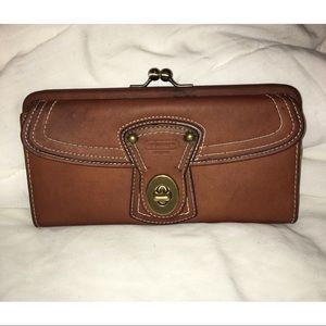 Authentic COACH Legacy Gigi Whisky Wallet