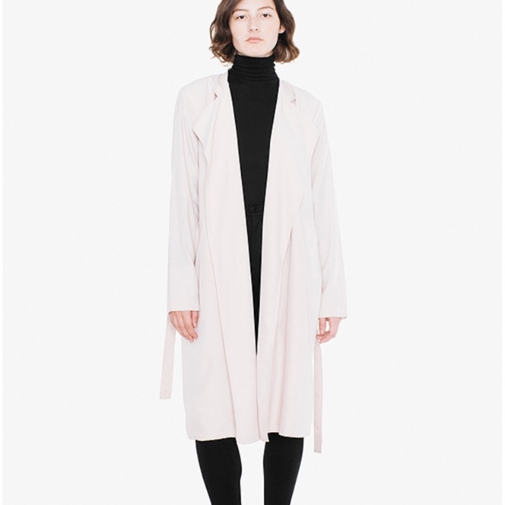 American apparel dylan trench coat paperback