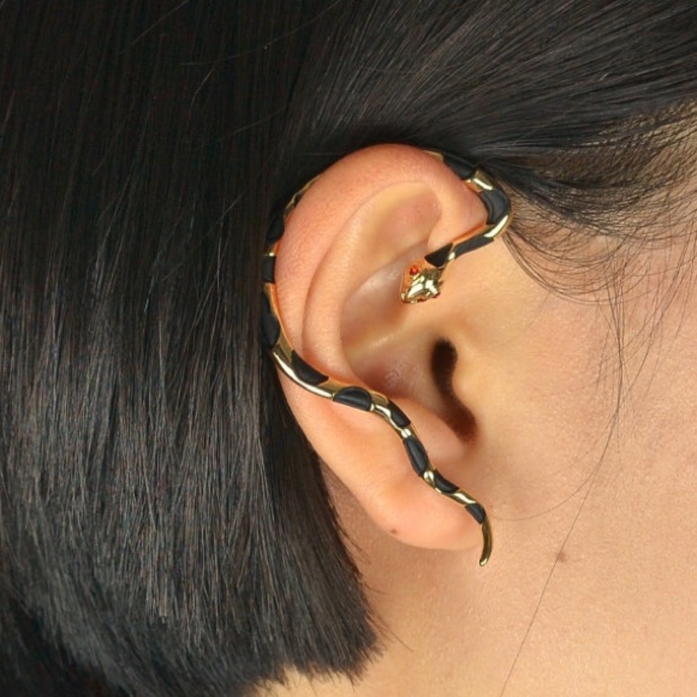 Snake earring