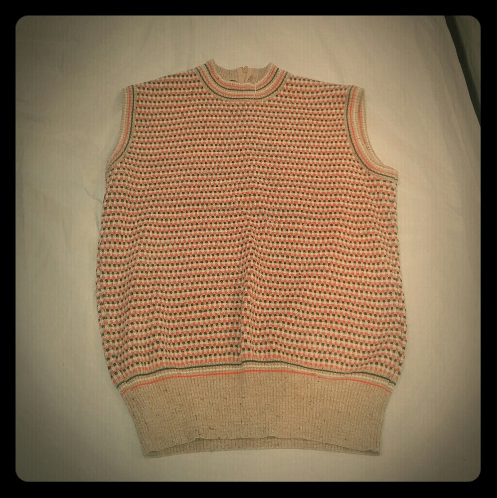 Vintage Sleeveless Sweater