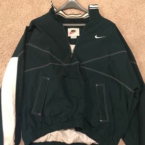 Green Nike WindBreaker